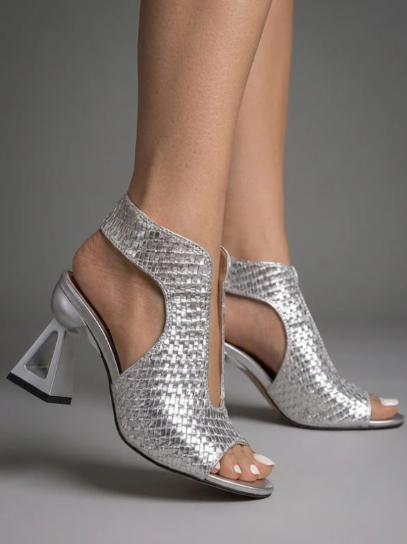 Aurelia Braided Heels