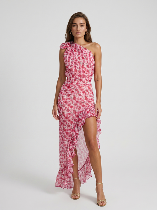 Floral-print dress