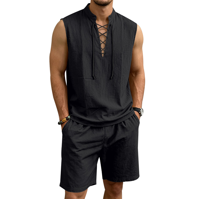 Men's Linen Summer Set